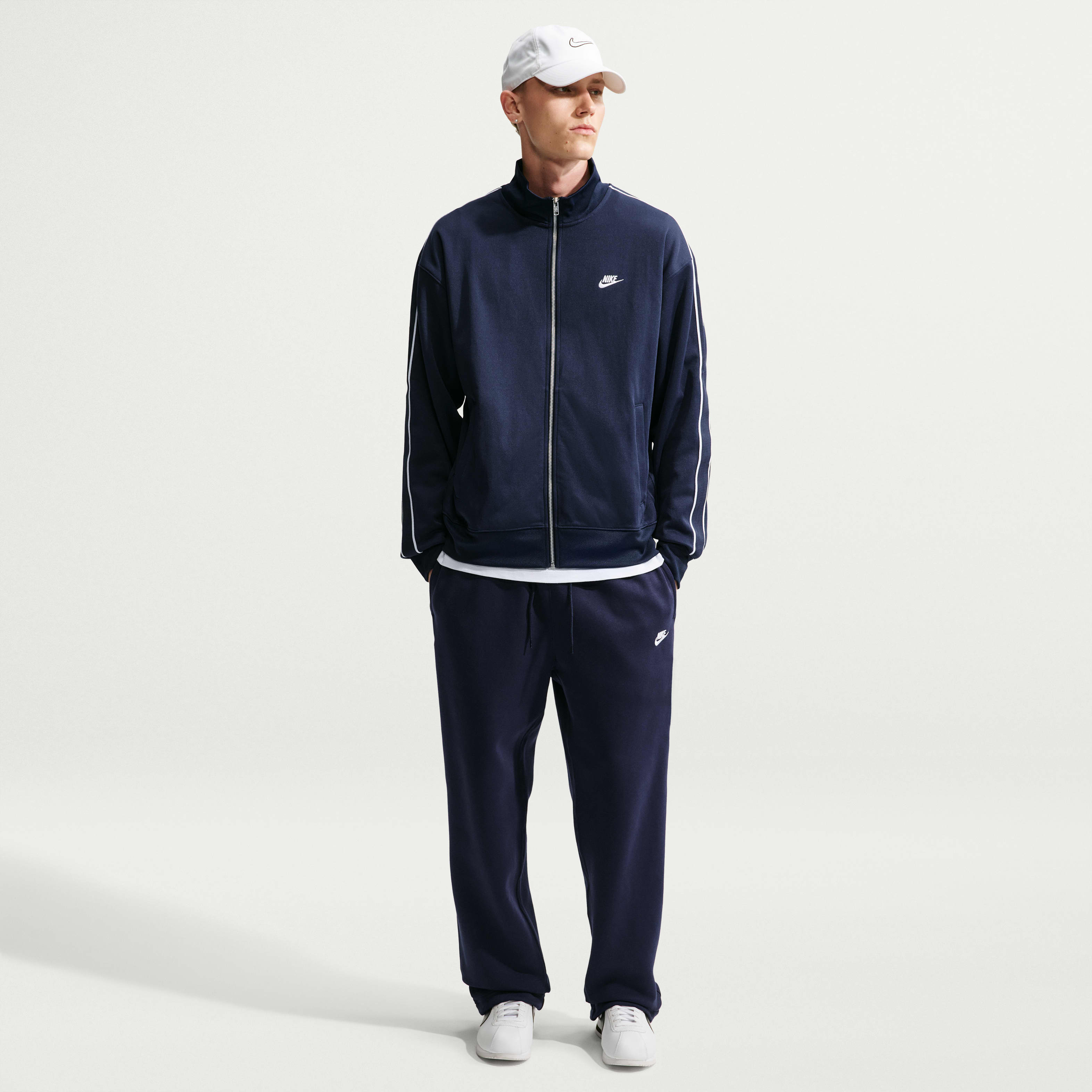 Nike Sportswear Club Men's Oversized Knit Track Jacket | The Summit